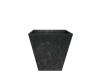 Artstone Ella Pflanztopf Schwarz mit Drainagesystem