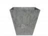 Artstone Ella Pflanztopf Grau mit Drainagesystem