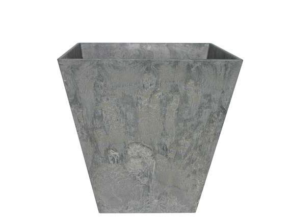 Artstone Ella Pflanztopf Grau mit Drainagesystem