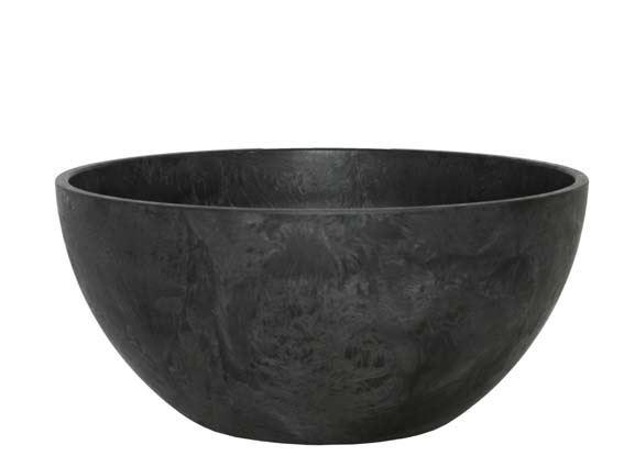 Artstone Schale Fiona in Schwarz 