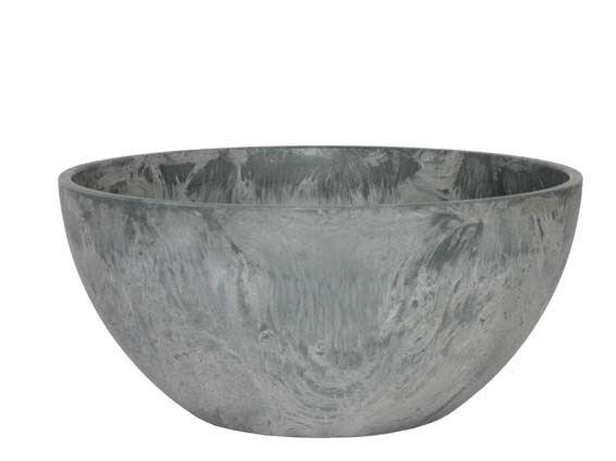Artstone Schale Fiona in Grau 