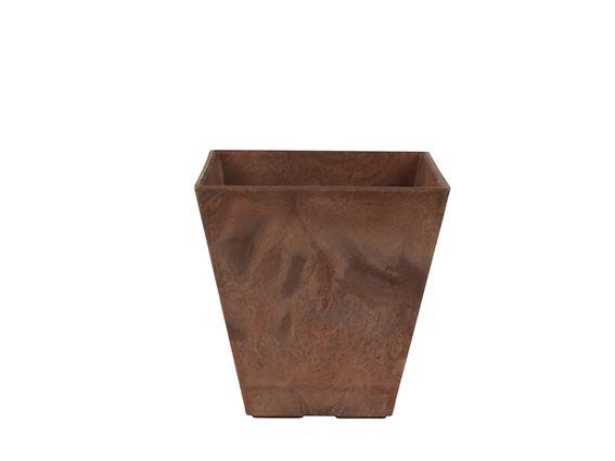 Artstone Ella Pflanztopf Braun mit Drainagesystem