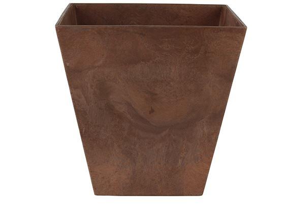 Artstone Ella Pflanztopf Braun mit Drainagesystem