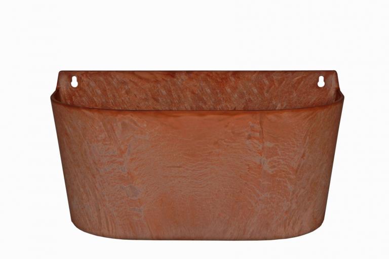 Artstone Claire Wandhänger Braun mit Drainagesystem