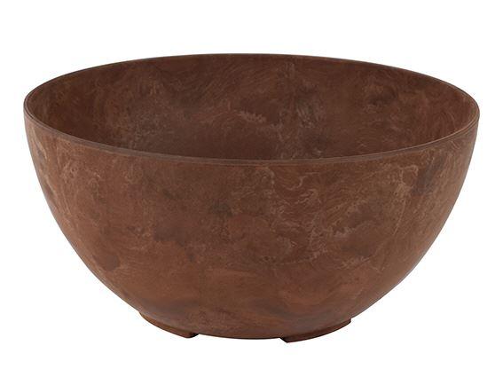 Artstone Schale Fiona in Braun