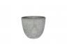 Artstone Bola Pflanztopf Grau