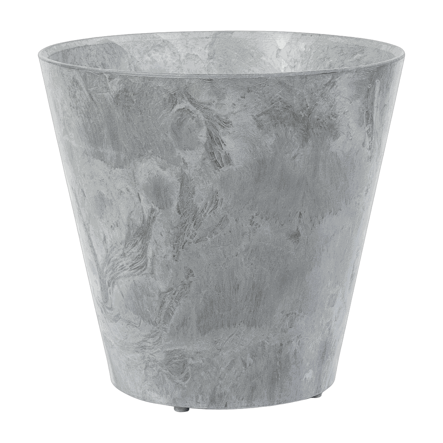 Claire Pflanztopf Grau, &Oslash; 17 cm, freigestellt