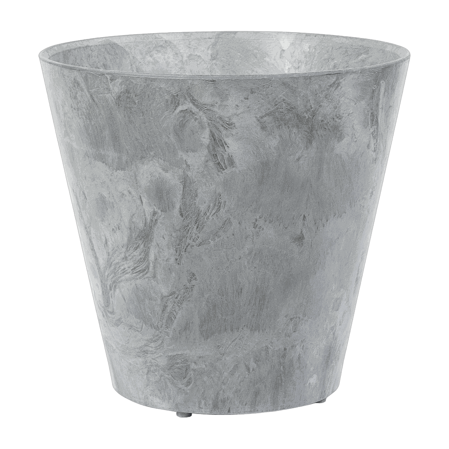 Claire Pflanztopf Grau, &Oslash; 22 cm, freigestellt