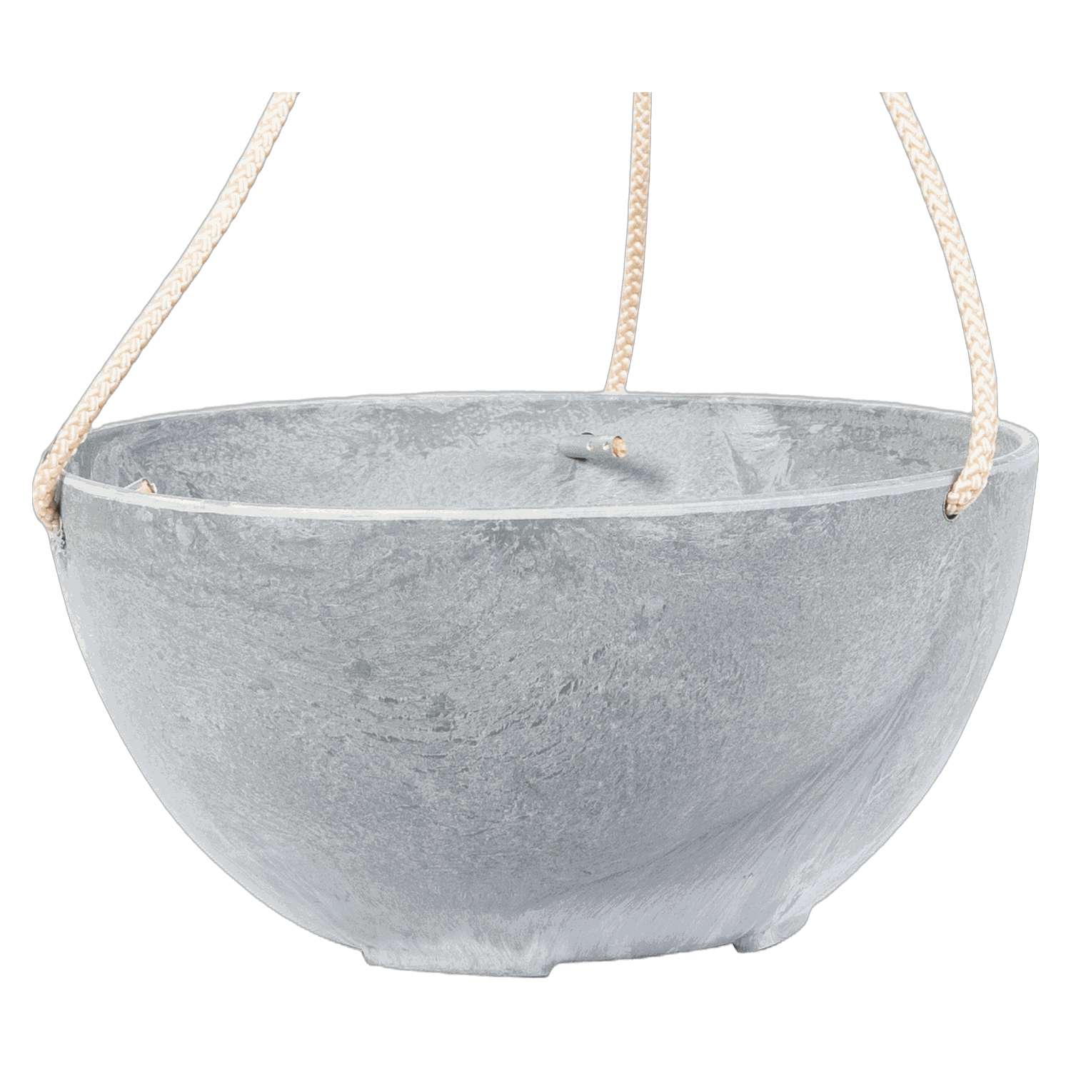 Fiona Blumenampel Grau, &Oslash; 25 cm, freigestellt