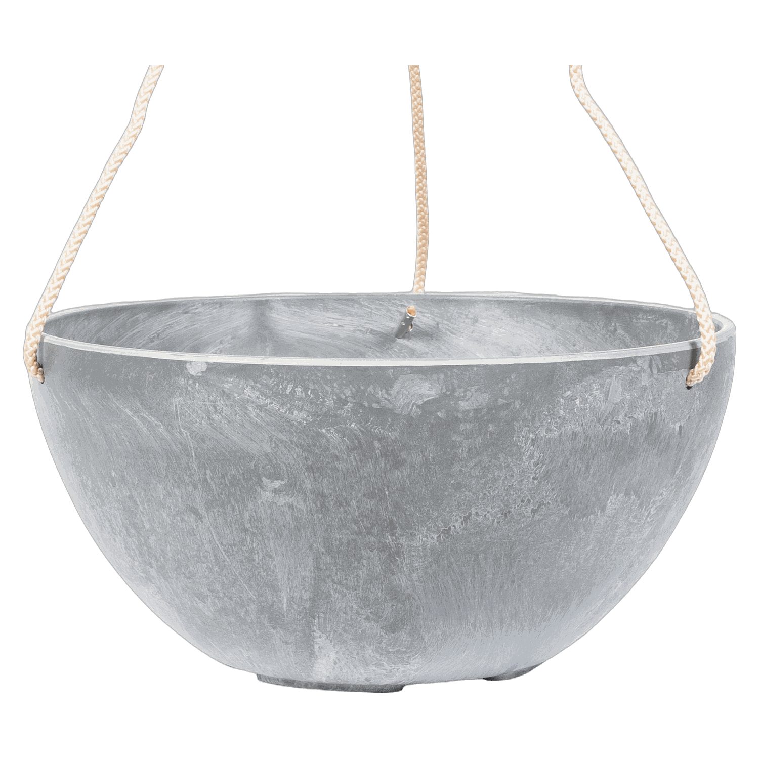 Fiona Blumenampel Grau, &Oslash; 31 cm, freigestellt