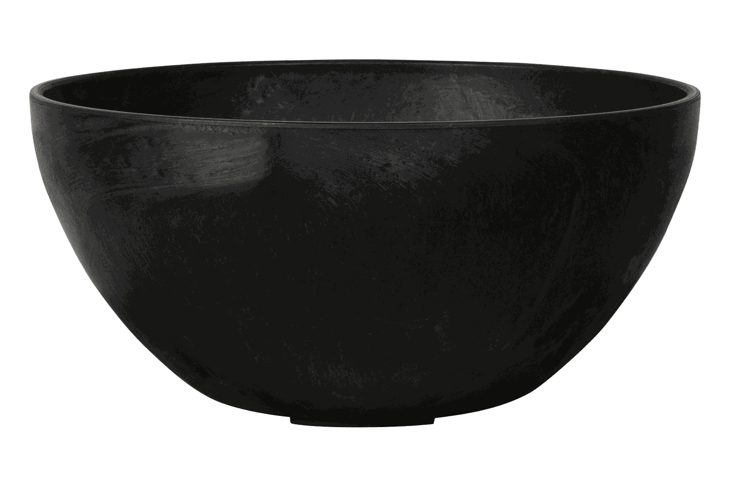 Fiona Pflanzschale Schwarz, &Oslash; 31 cm, freigestellt