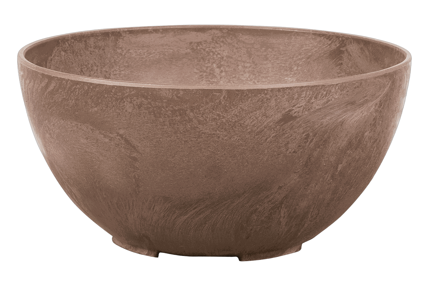 Fiona Pflanzschale Braun, &Oslash; 25 cm, freigestellt