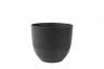 Artstone Bola Pflanztopf Schwarz 28 cm