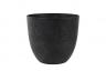 Artstone Bola Pflanztopf Schwarz 38 cm