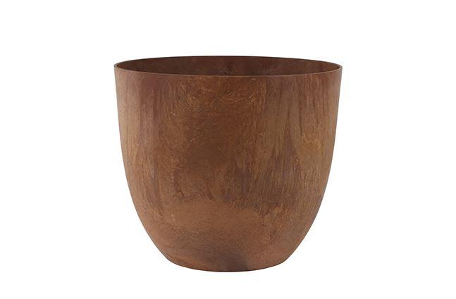 Artstone Bola Pflanztopf Braun