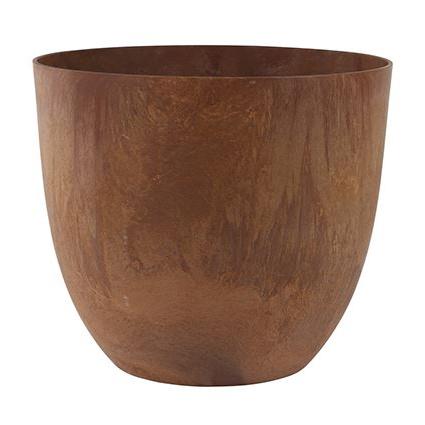 Artstone Bola Pflanztopf Braun