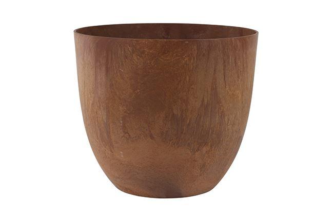 Artstone Bola Pflanztopf Braun