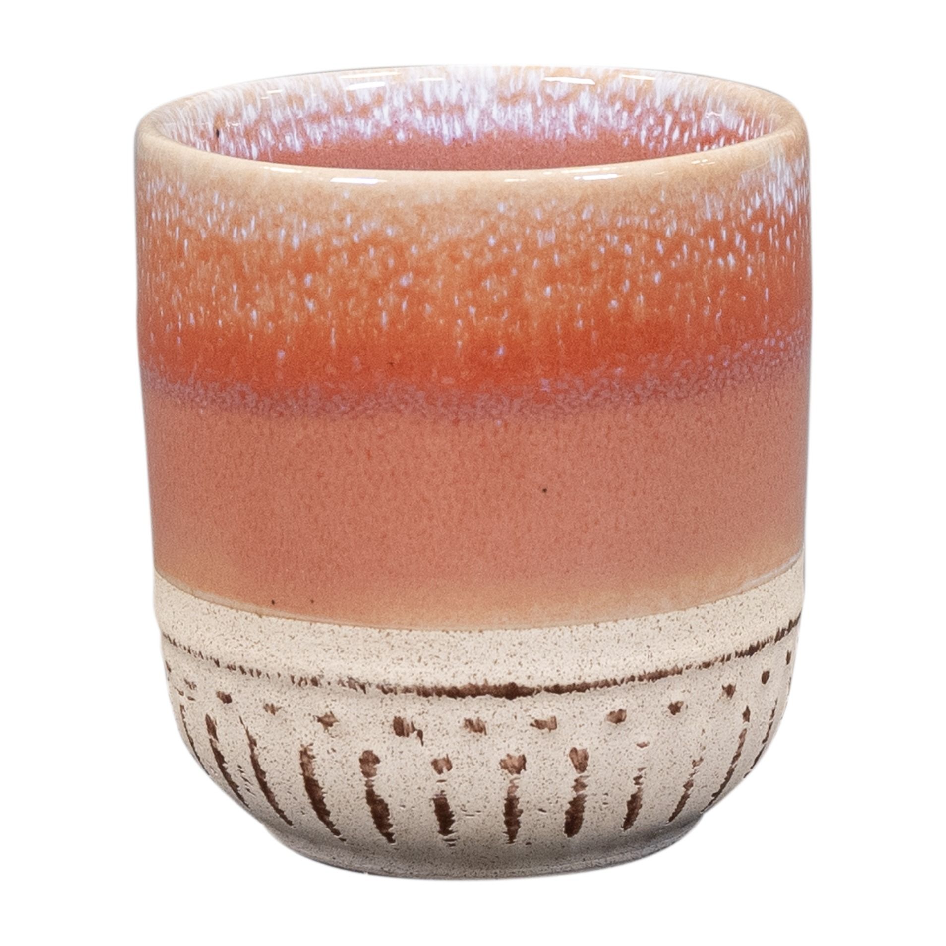 Mex Sunset Becher klein, Ø 7 cm, Produktfoto vor wei&szlig;em Grund