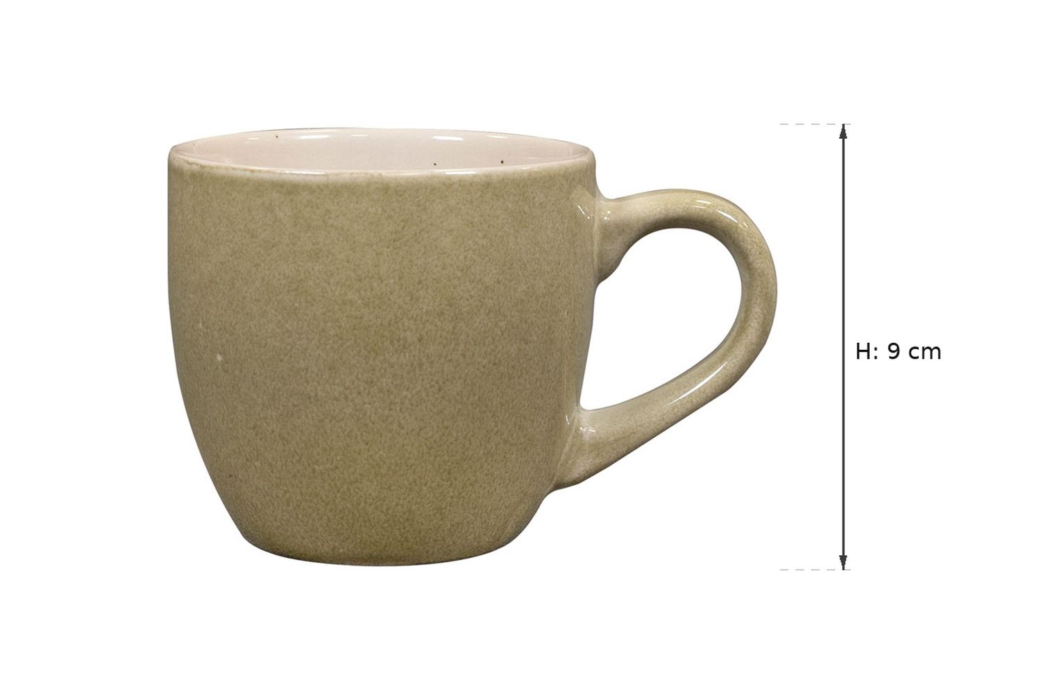 Ma&szlig;zeichnung: Savannah Oasis Becher groß, Ø 9 cm, &Oslash; 9 cm, 9 cm hoch