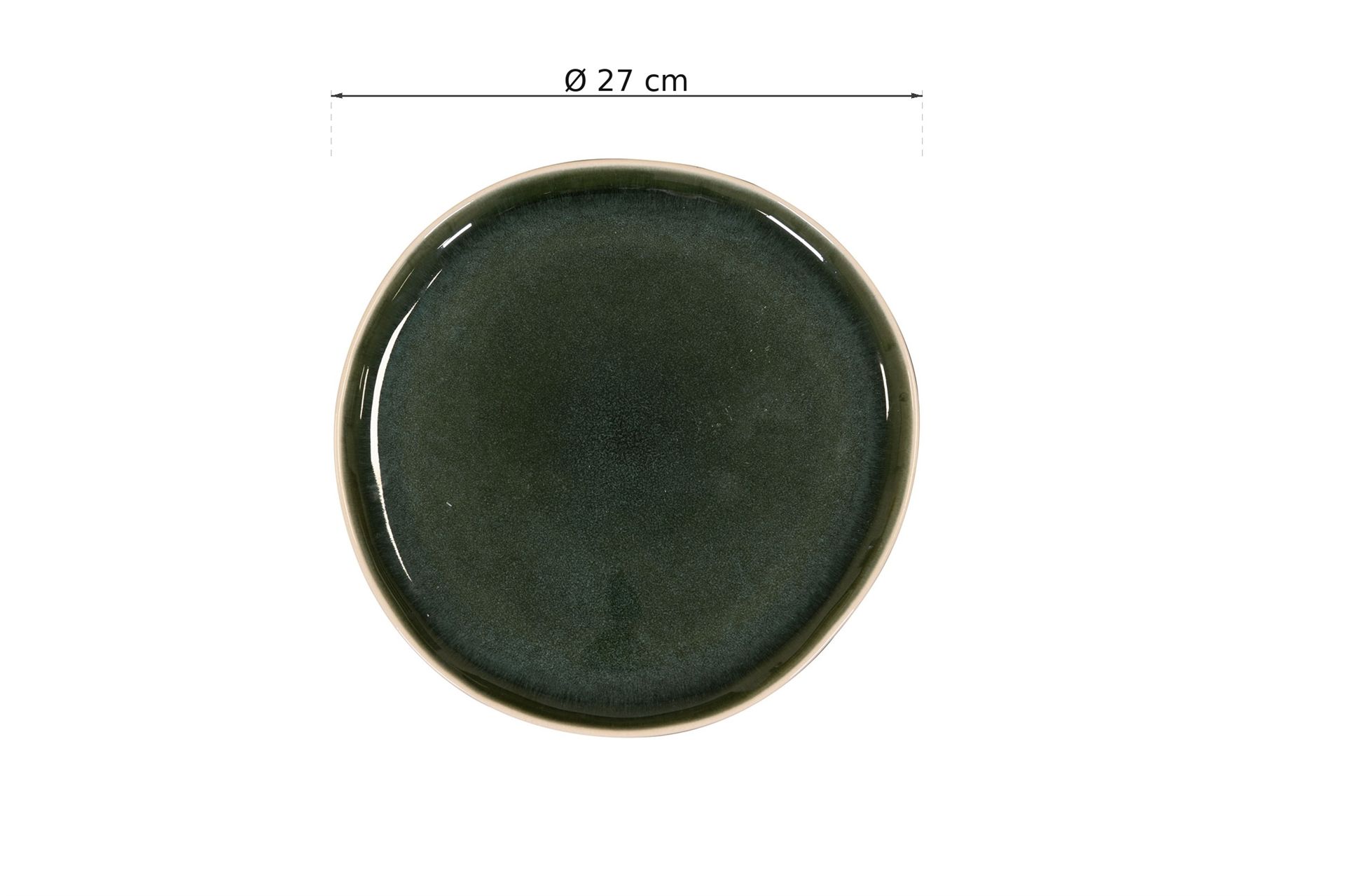 Ma&szlig;zeichnung: Savannah Twilight Speiseteller, Ø 27 cm, &Oslash; 27 cm, 2 cm hoch
