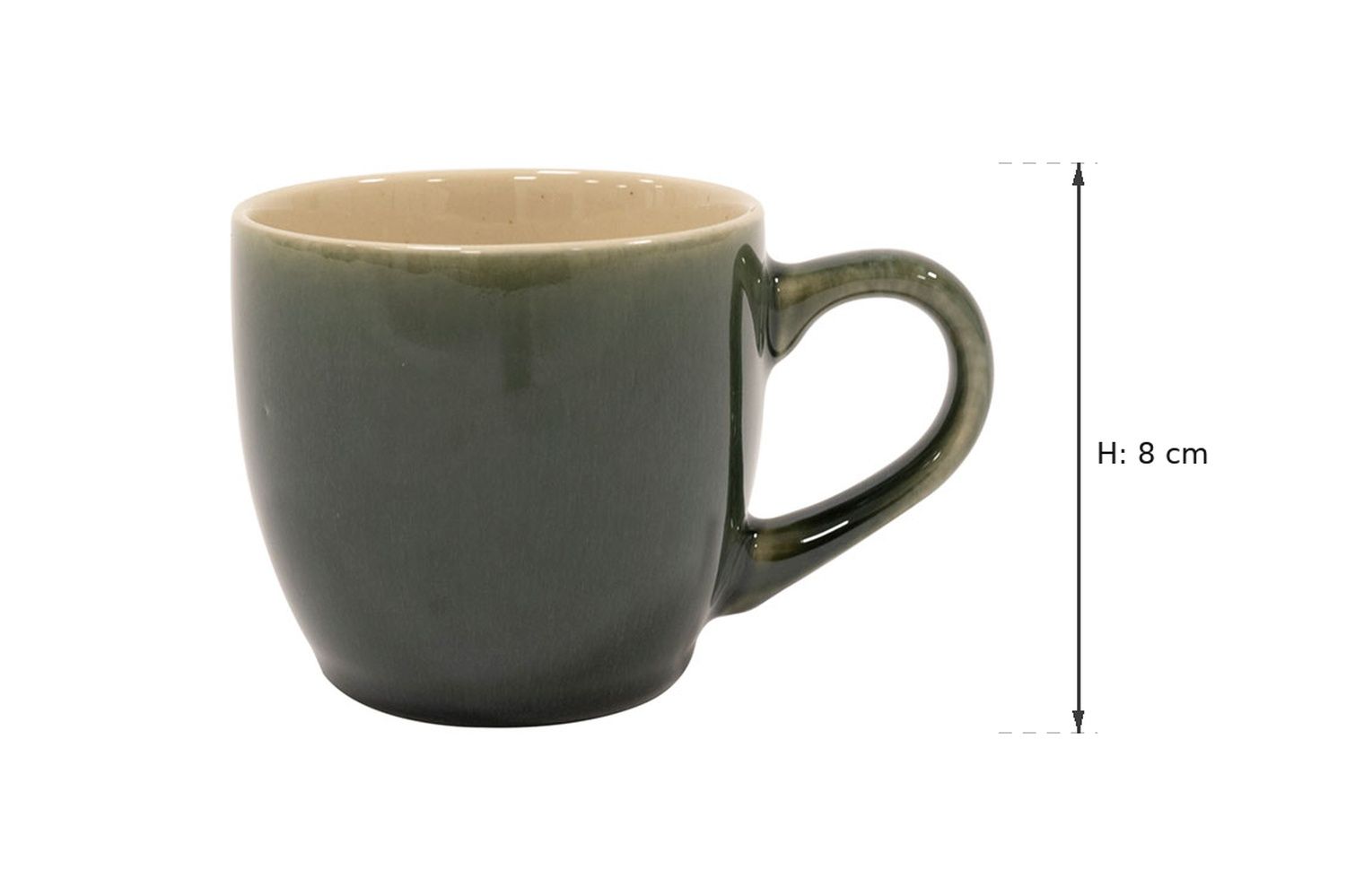 Maßzeichnung: Savannah Twilight Becher klein, Ø 8 cm, Ø 8 cm, 8 cm hoch
