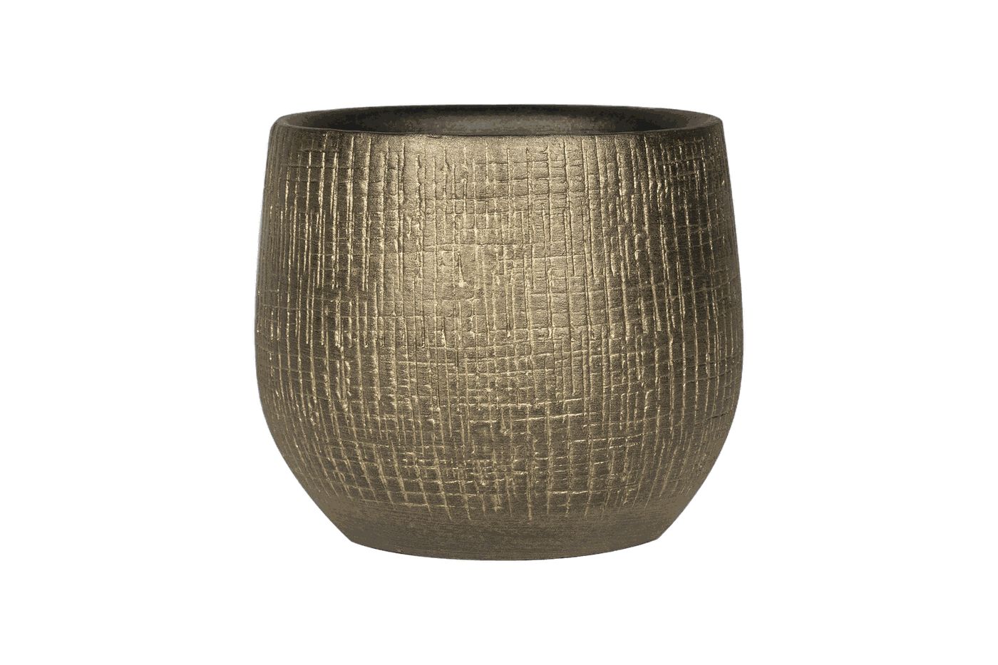 Ryan shiny gold, Durchmesser 15 cm, freigestellt