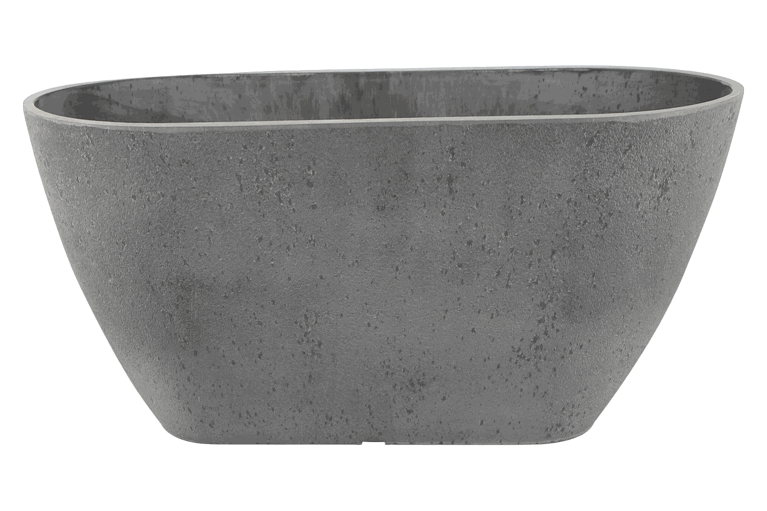 Balkonkasten Nova Concrete Grey, 36 x 16 cm, freigestellt