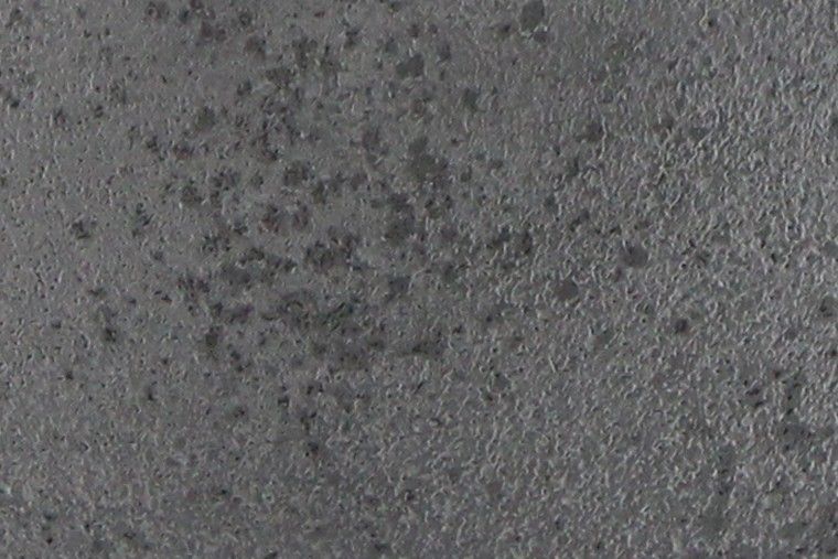 Ausschnitt eines Produktfotos: die Wandung in Concrete Grey