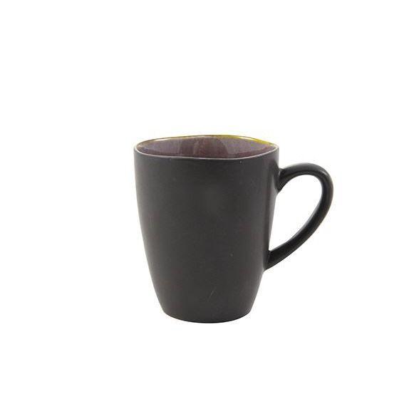 Kleiner Kaffeebecher Urban Nature in Aubergine