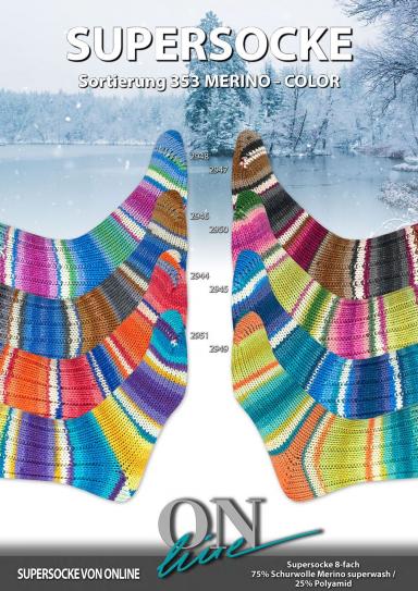 SUPERSOCKE 8-FACH SORT 353 - overview